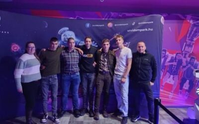 VR vidámparkban jártak a szőcsényi diákok