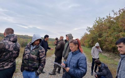 Szakmai kiránduláson a szőcsényi erdész tanulók