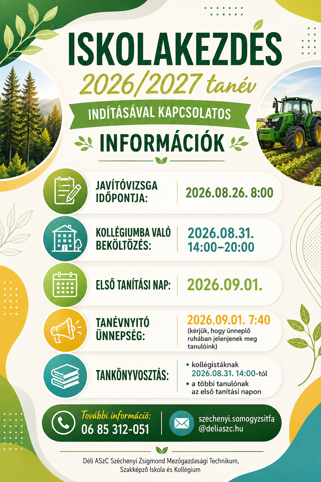 Sulikezdési tájékoztató